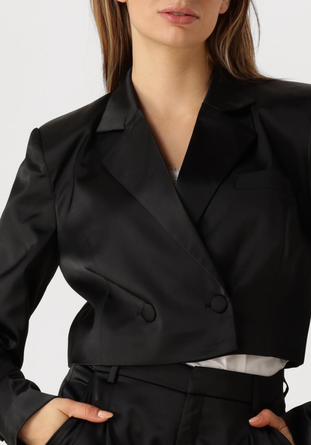GESTUZ Dames Blazers Yacminegz Short Blazer Zwart