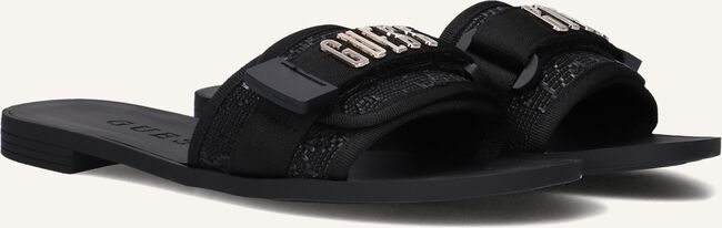 Zwarte GUESS Slippers ELYZE Omoda - Main Image