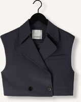 Blauwe CO'COUTURE Gilet VOLA CROP WAISTCOAT Blauwe CO'COUTURE Gilet VOLA CROP WAISTCOAT - medium