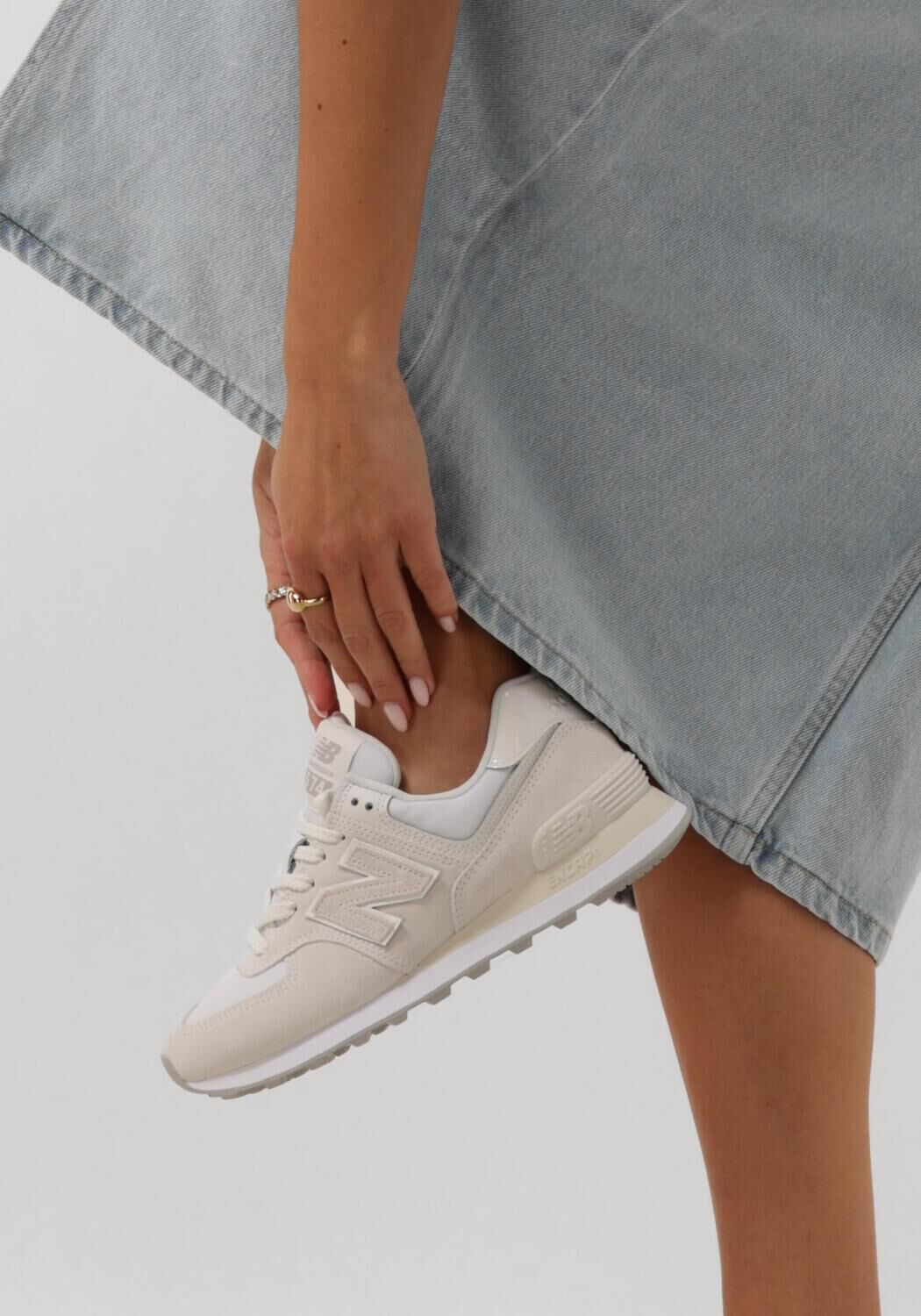 Beige NEW BALANCE Lage sneakers WL574 - large