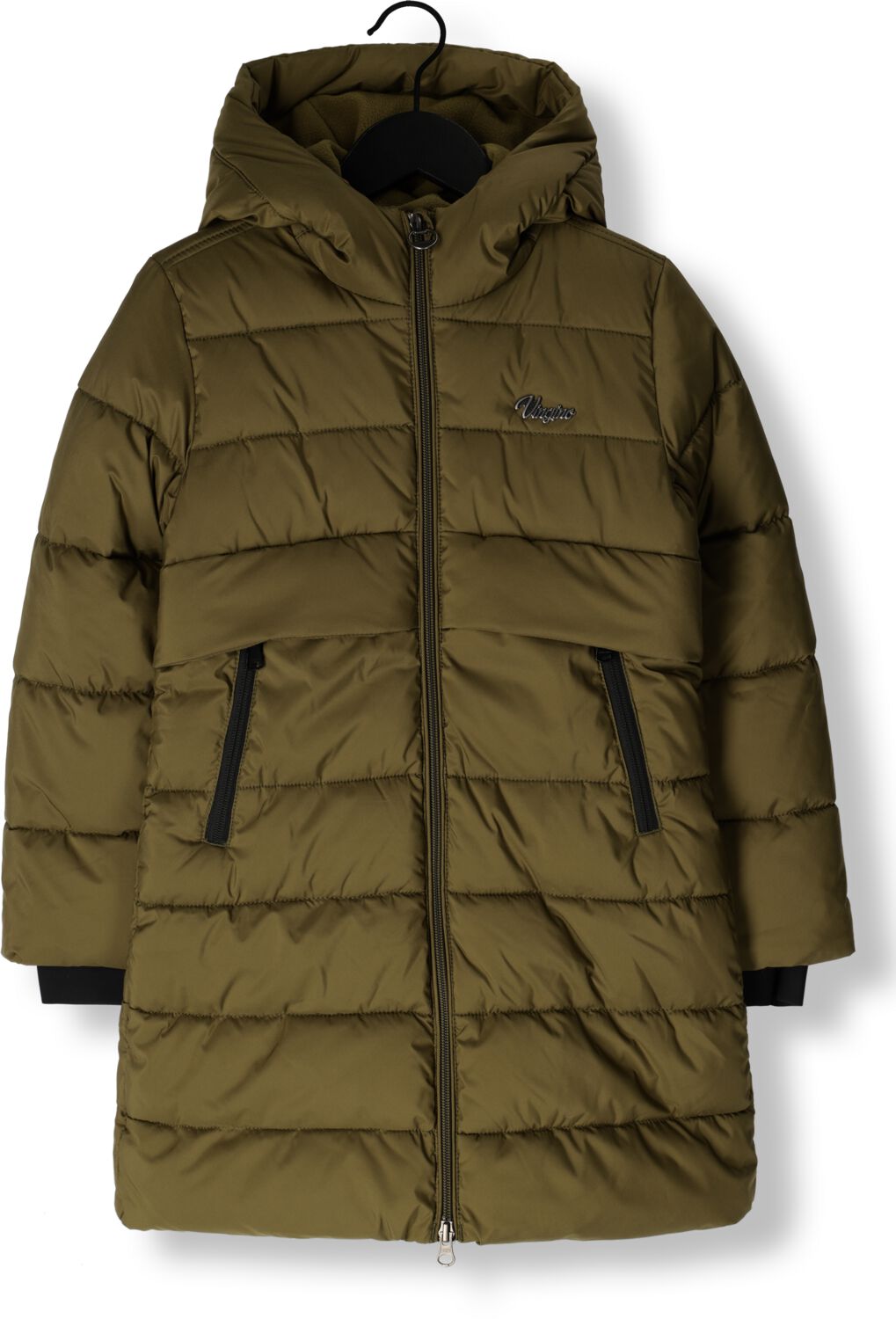 VINGINO gewatteerde winterjas Tinja olijfgroen Meisjes Polyester Capuchon 164