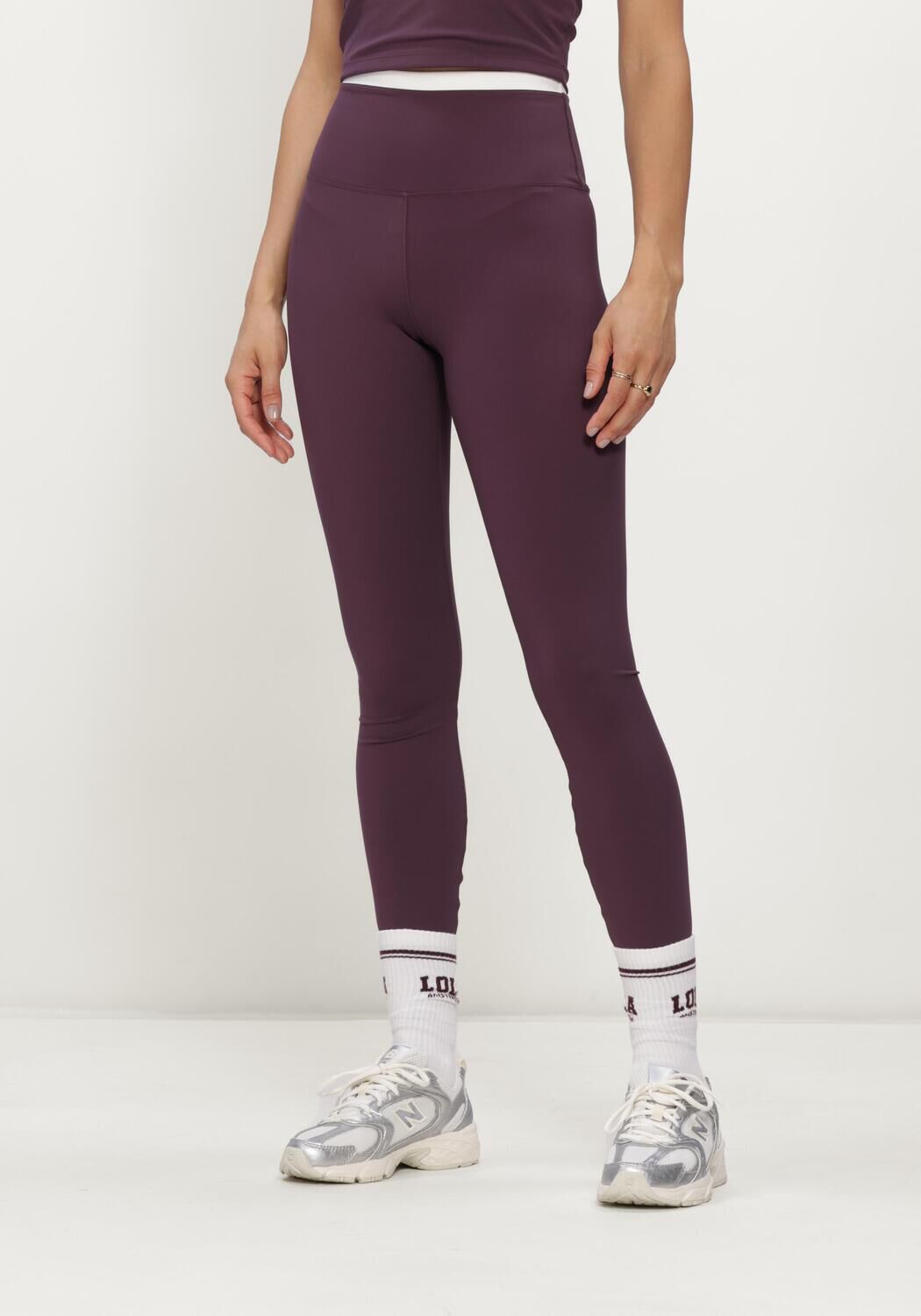 Bordeaux THE LOLA CLUB Legging BRUNA LEGGING - large