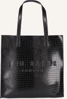 Zwarte TED BAKER Shopper CROCCON - medium
