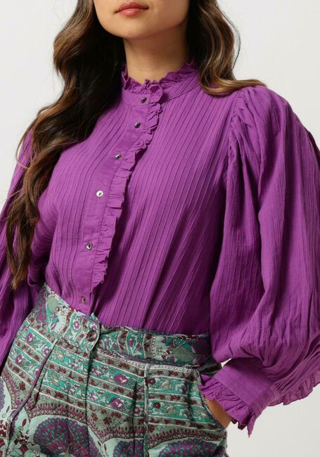 Paarse ANTIK BATIK Blouses AVON BLOUSE - large