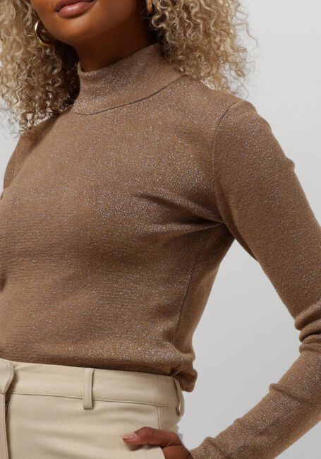 Gouden EST'SEVEN Coltrui NIKOLE TOP LONGSLEEVE - large