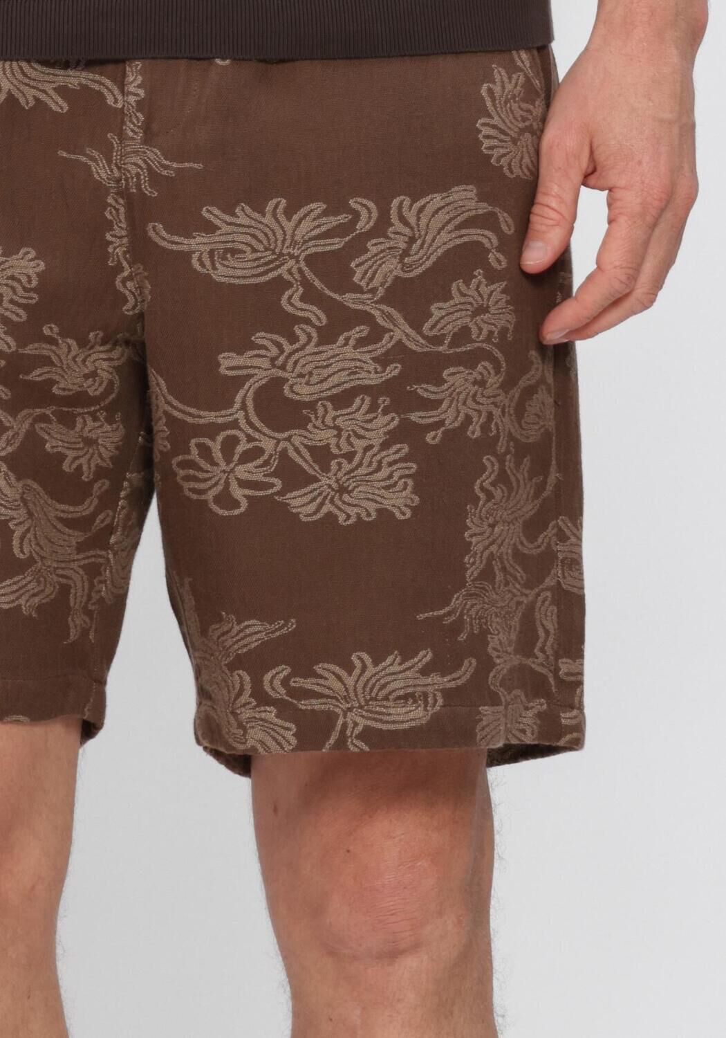 Beige ANERKJENDT Korte broek AKJAN JACQ SHORTS - large