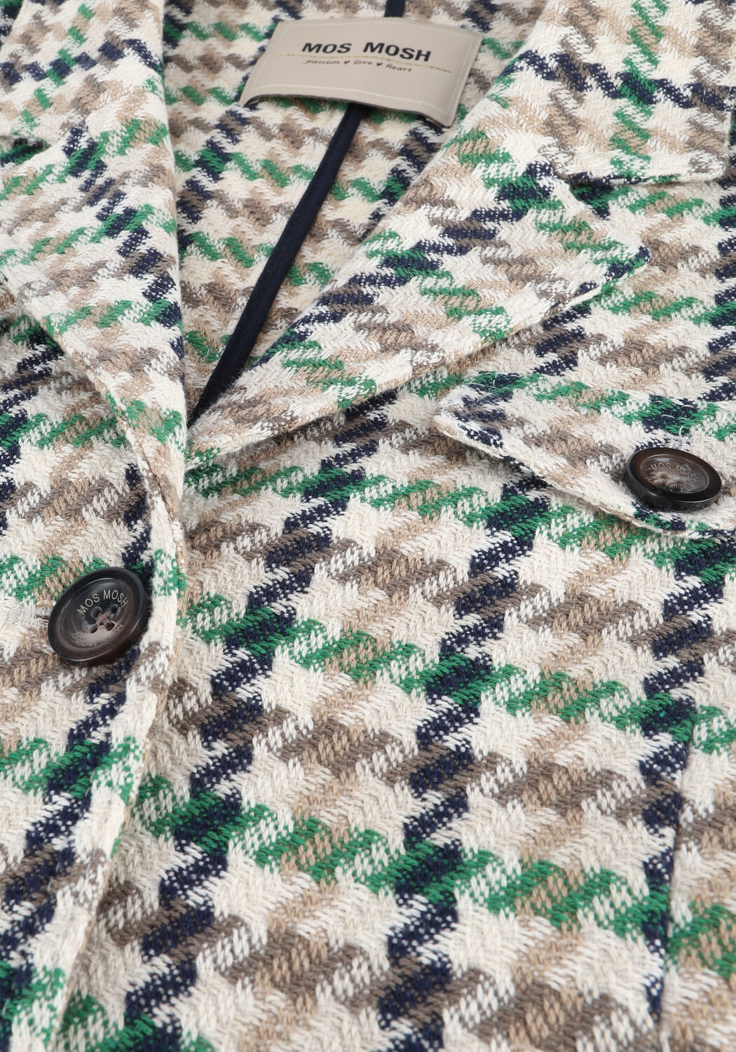 Groene MOS MOSH Blazer CREE DUSTER JACKET - large