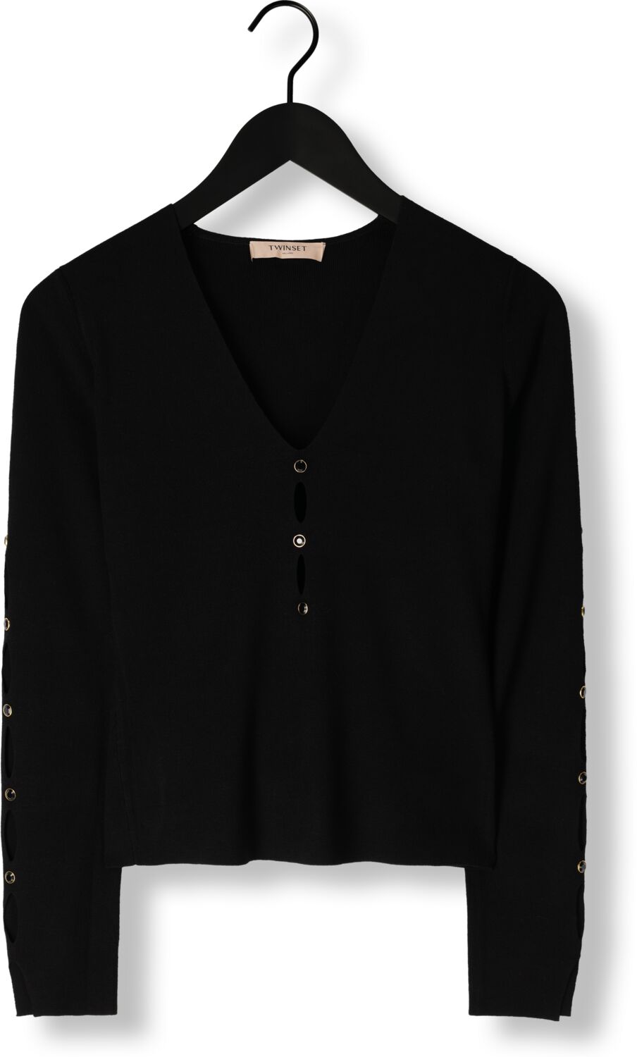 TWINSET MILANO Dames Tops & T-shirts 242tp3312 Zwart