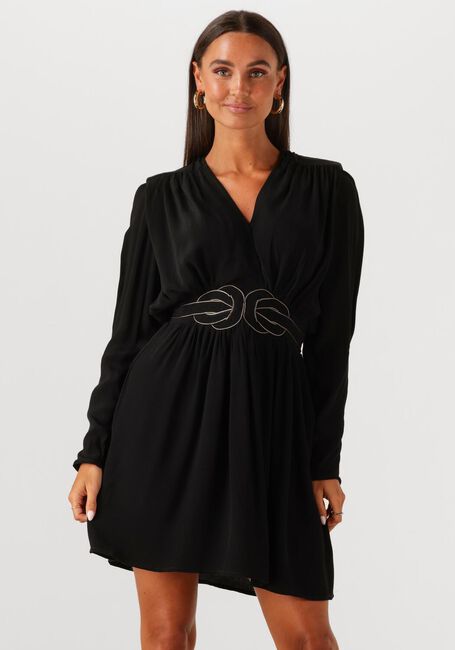 Zwarte LOUIZON Mini jurk FILANTE - large