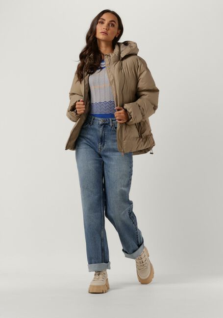 Beige NEO NOIR Gewatteerde jas FOX C PUFFER JACKET - large