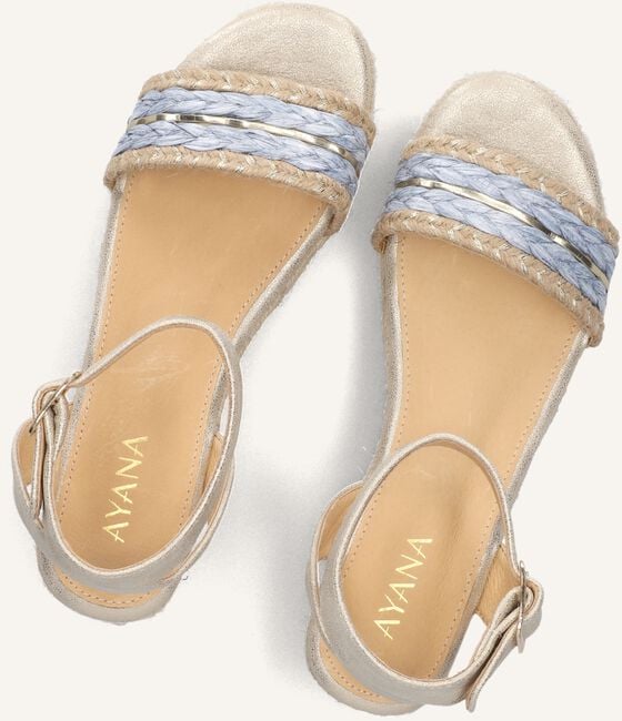 Gouden AYANA Sandalen met hak 0047 Gouden AYANA Sandalen met hak 0047 - large