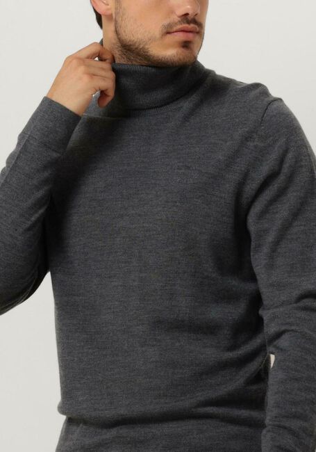Donkergrijze CALVIN KLEIN Coltrui MERINO TURTLE NECK - large