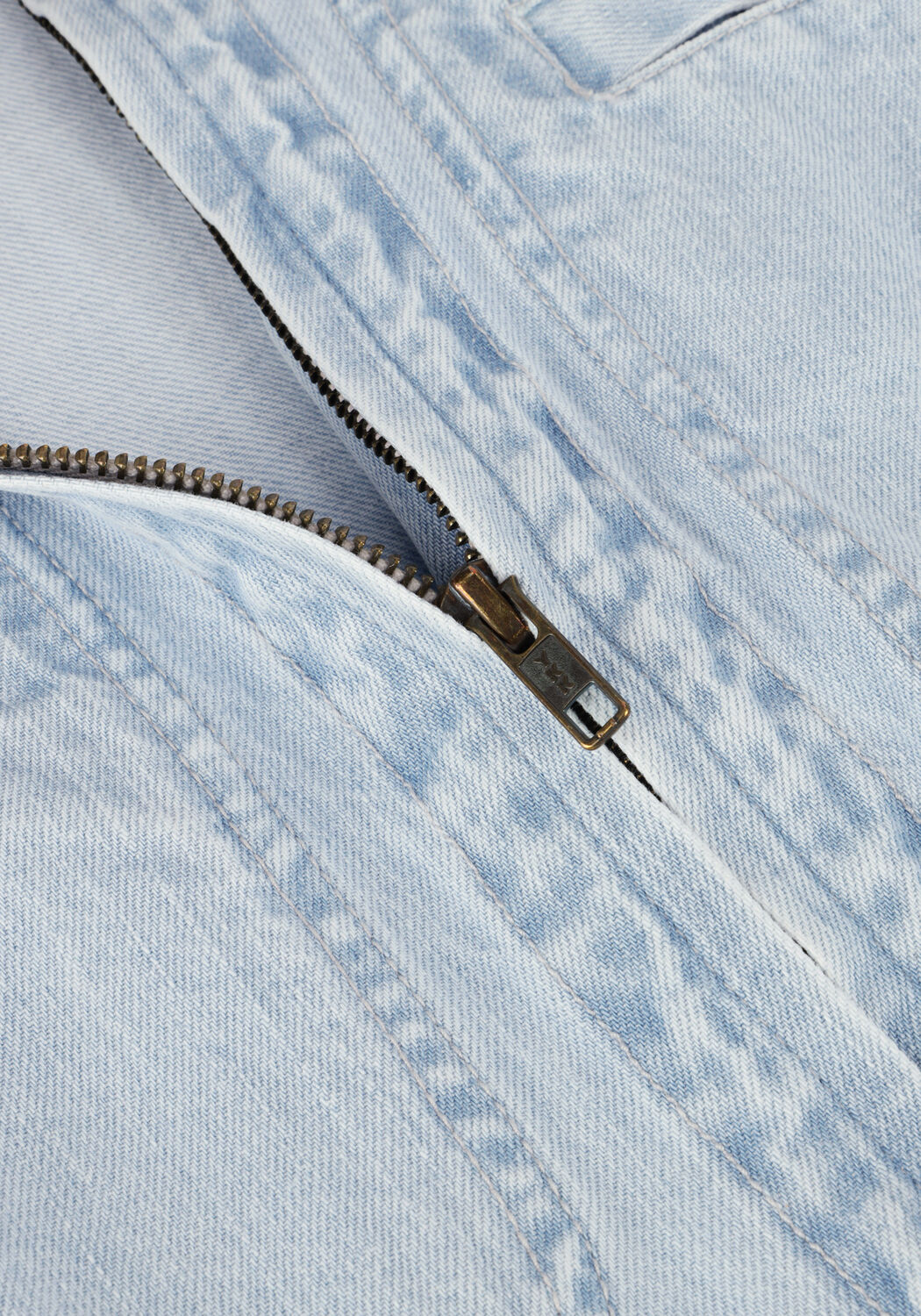 Blauwe BY-BAR Jumpsuit LOUISE DENIM SUYIT - large