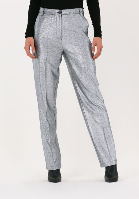 Zilveren SELECTED FEMME Pantalon SANA HW TAPERED PANTS - large