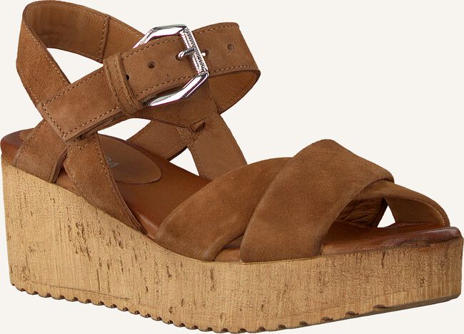 Cognac OMODA Platte sandalen 722017 Cognac OMODA Platte sandalen 722017 - large