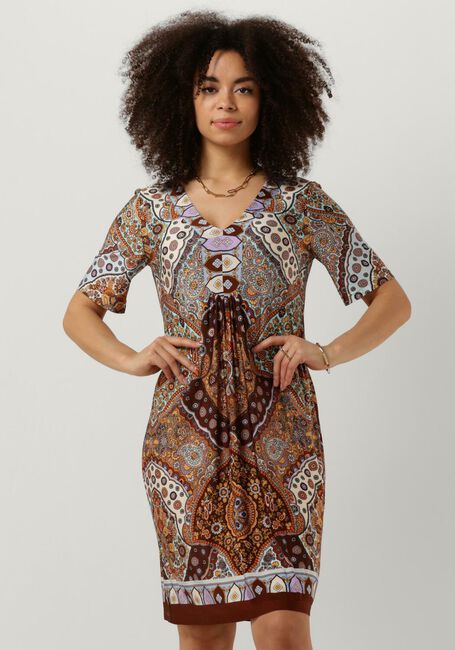 Bruine ANA ALCAZAR Mini jurk 049664-3360 - large