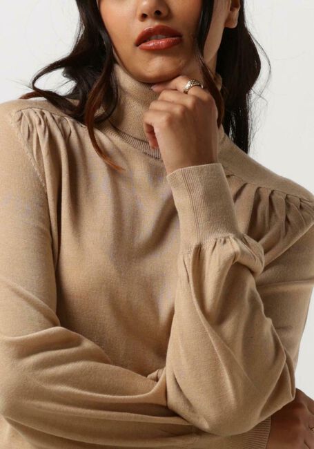 Camel RUBY TUESDAY Coltrui VEANNA TURTLE NECK BALLOON SLEEVES PULL - large