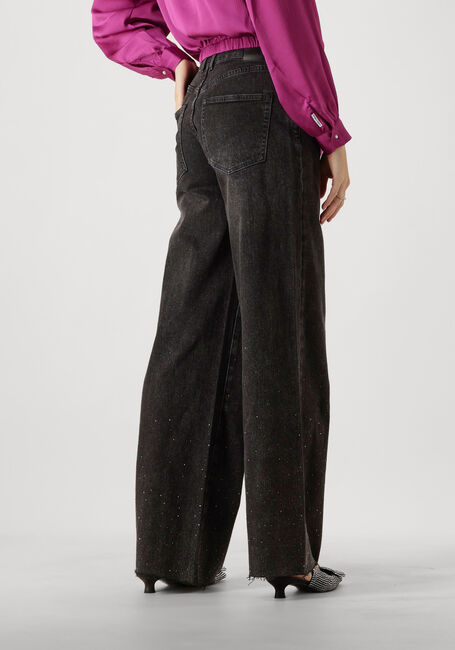 Zwarte CATWALK JUNKIE Straight leg jeans LOOSE FIT JEANS WITH METALLIC STRASS - large