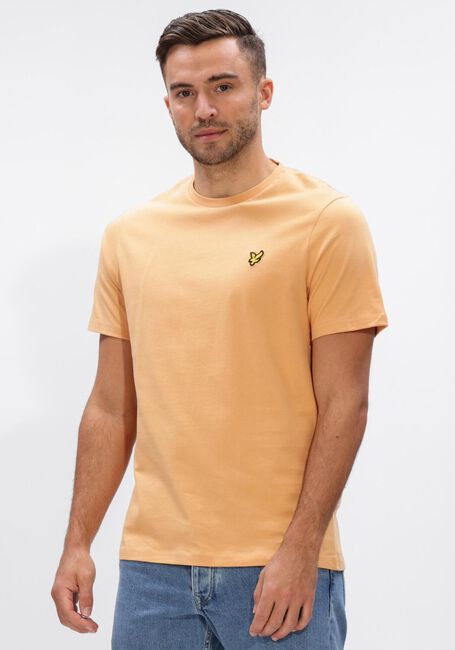 Perzik LYLE & SCOTT T-shirt PLAIN T-SHIRT - large
