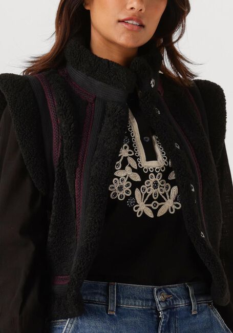 Zwarte ANTIK BATIK Gilet SALLY GILET - large