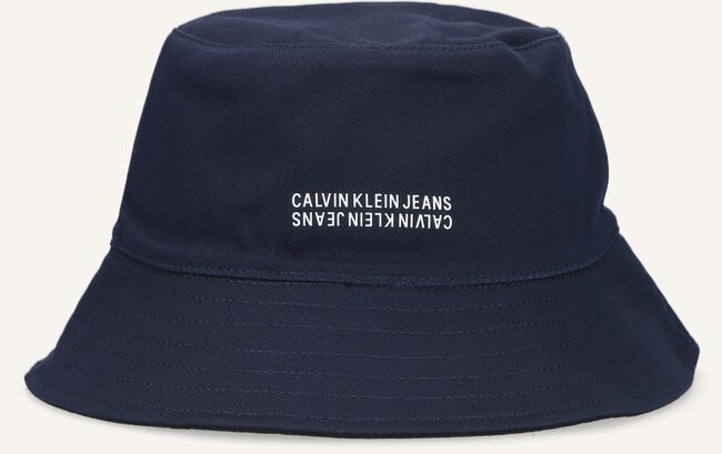 Blauwe CALVIN KLEIN Hoed COTTON REV BUCKET Blauwe CALVIN KLEIN Hoed COTTON REV BUCKET - large