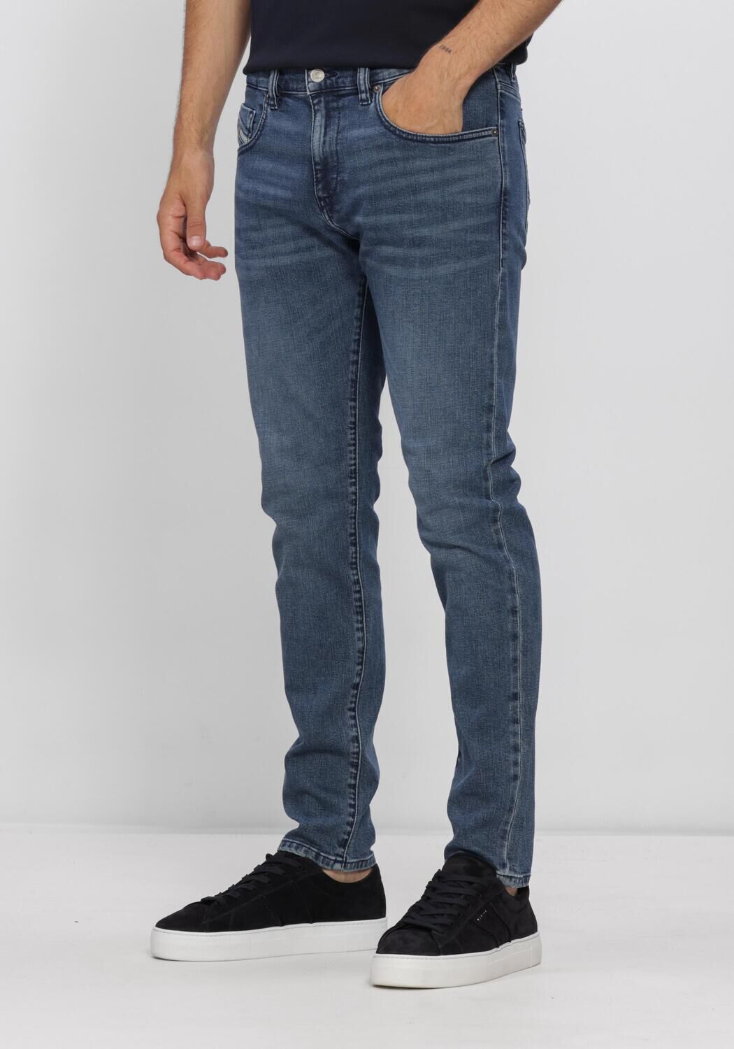 Blauwe DIESEL Slim fit jeans 2019 D-STRUKT - large