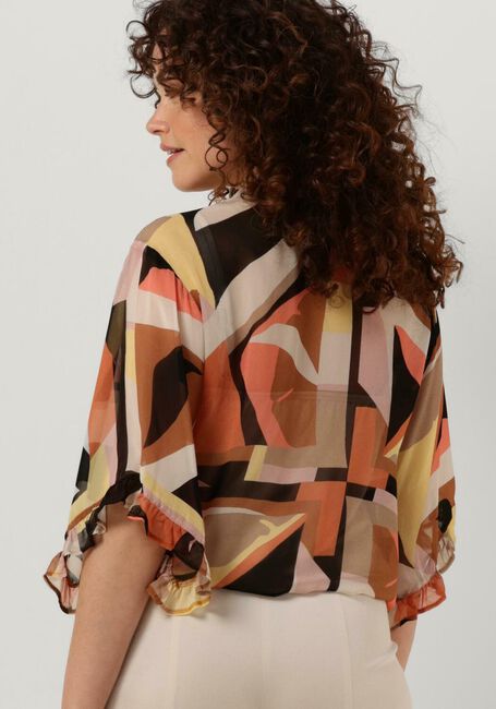 Multi SUMMUM Blouses BLOUSE MODERN ART PRINT - large