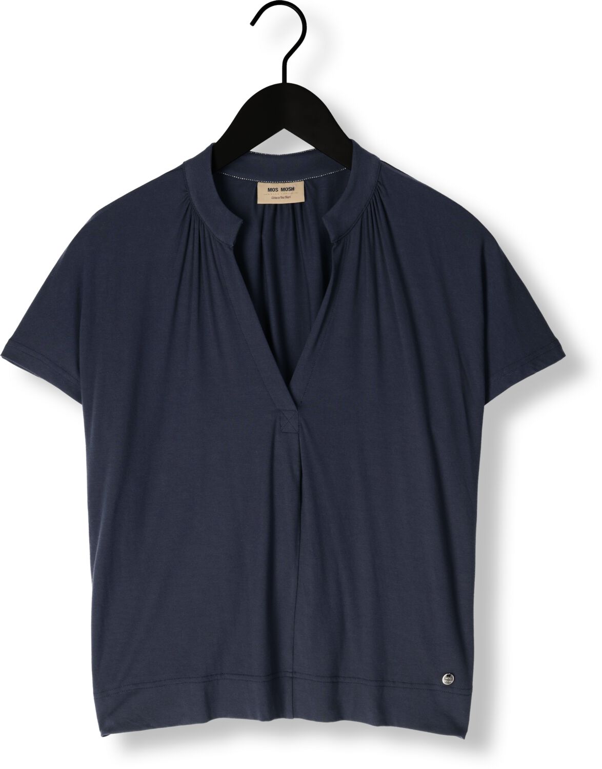 MOS MOSH Dames Tops & T-shirts Shira Tee Donkerblauw