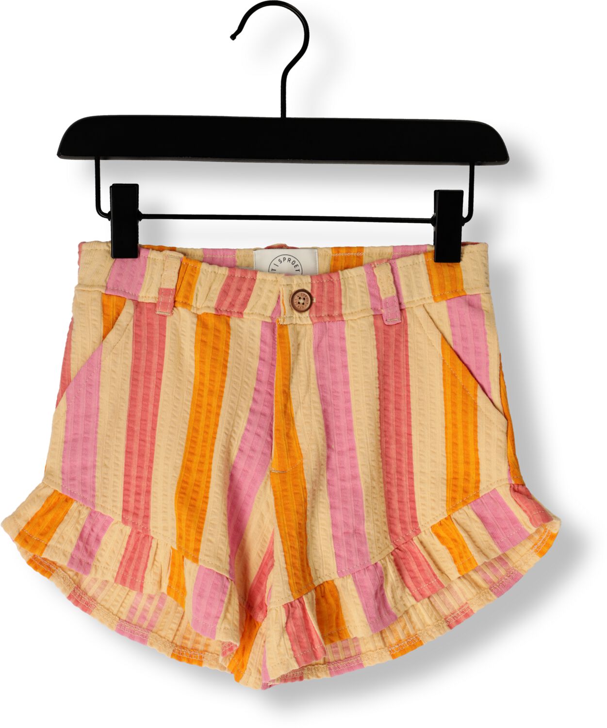 Sproet & Sprout Meisjes Broeken Ruffle Shorts Stripes Multi