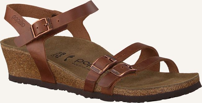 Cognac BIRKENSTOCK Platte sandalen LANA Cognac BIRKENSTOCK Platte sandalen LANA - large