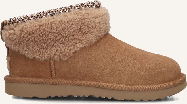 Cognac UGG Vachtlaarzen CLASSIC ULTRA MINI MAXI CURLY GIRLS Cognac UGG Vachtlaarzen CLASSIC ULTRA MINI MAXI CURLY GIRLS - large