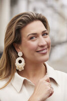 Goudkleurig PAULIE POCKET Oorbellen STATEMENT SPARK EARRINGS - medium