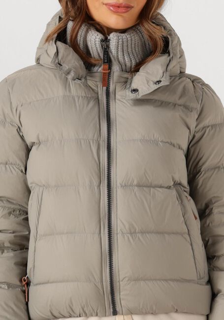 Taupe MOSCOW Gewatteerde jas 12-08 BRANDY - large