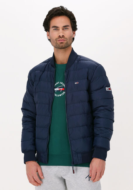 Donkerblauwe TOMMY JEANS Jack TJM LIGHT DOWN BOMBER JACKET - large