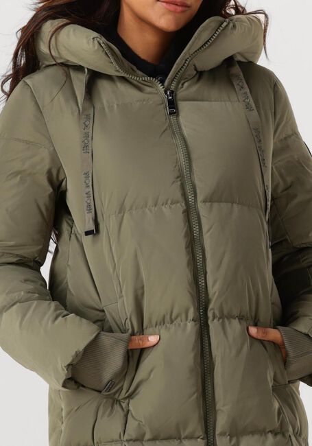 Khaki MOS MOSH Gewatteerde jas NOVA SQUARE DOWN COAT - large