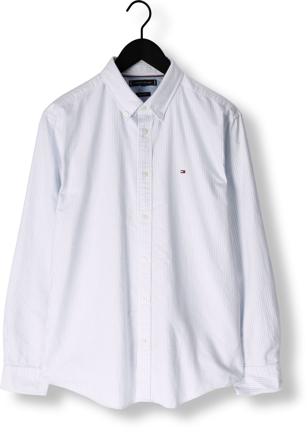 TOMMY HILFIGER Heren Overhemden Heritage Oxford Stripe Rf Shirt Lichtblauw