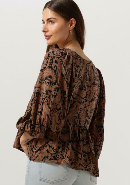 Oranje SISSEL EDELBO Blouses ANGELINA SILK TOP - large