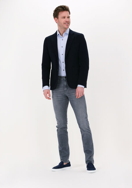 Donkerblauwe PROFUOMO Colberts JACKET KNIT STRUCTURE NAVY - large