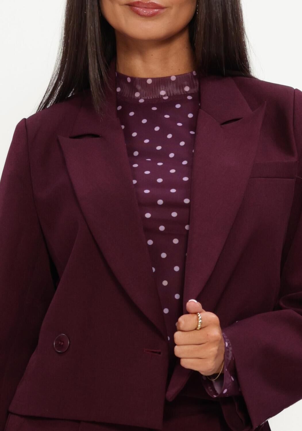 Bordeaux YDENCE Blazer BLAZER AYLA - large