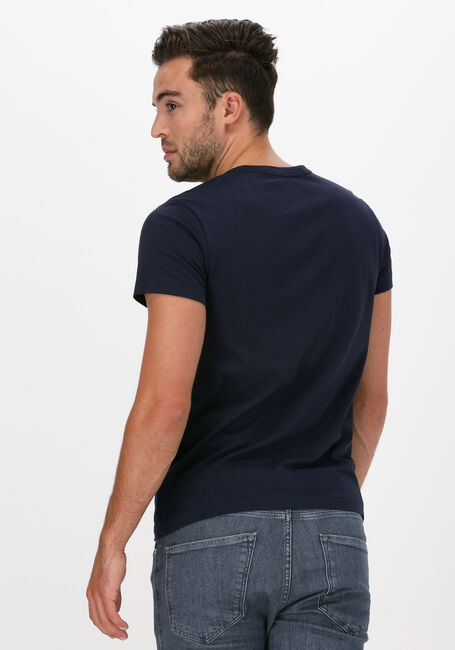 Blauwe CALVIN KLEIN T-shirt INSTITUTIONAL L - large