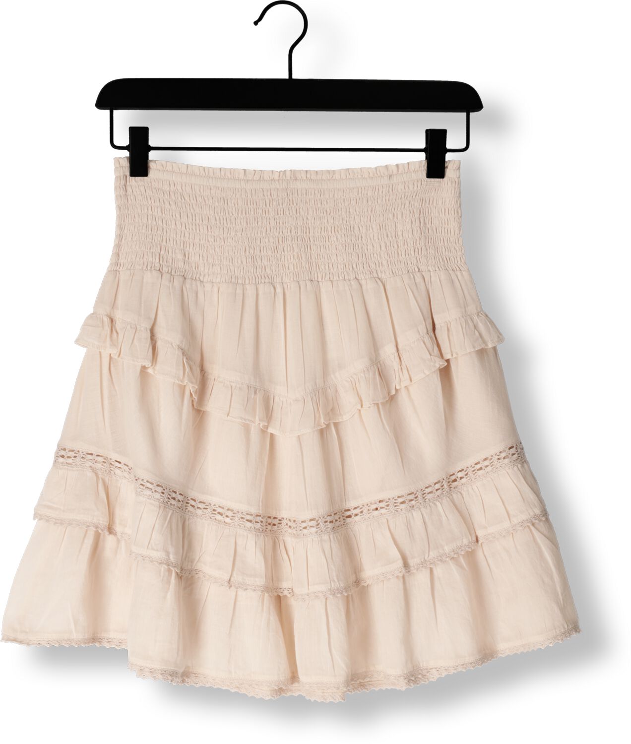 NOTRE-V Dames Rokken Voile Skirt Ecru