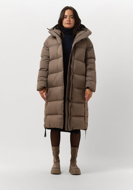 Taupe KRAKATAU Gewatteerde jas QW386 - large