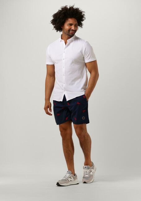 Donkerblauwe SHIWI Zwembroeken MEN SWIMSHORT HOTEL TILE - large