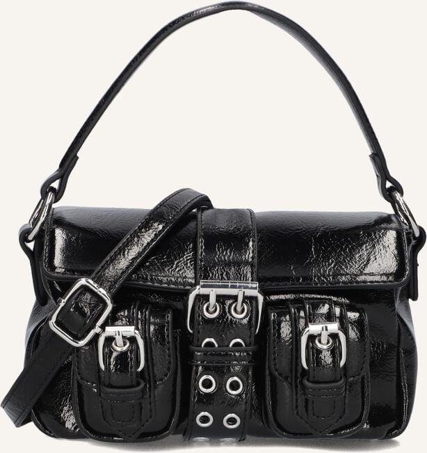 Zwarte NÚNOO Schoudertas SMALL HONEY BUCKLE RECYCLED Zwarte NÚNOO Schoudertas SMALL HONEY BUCKLE RECYCLED - large