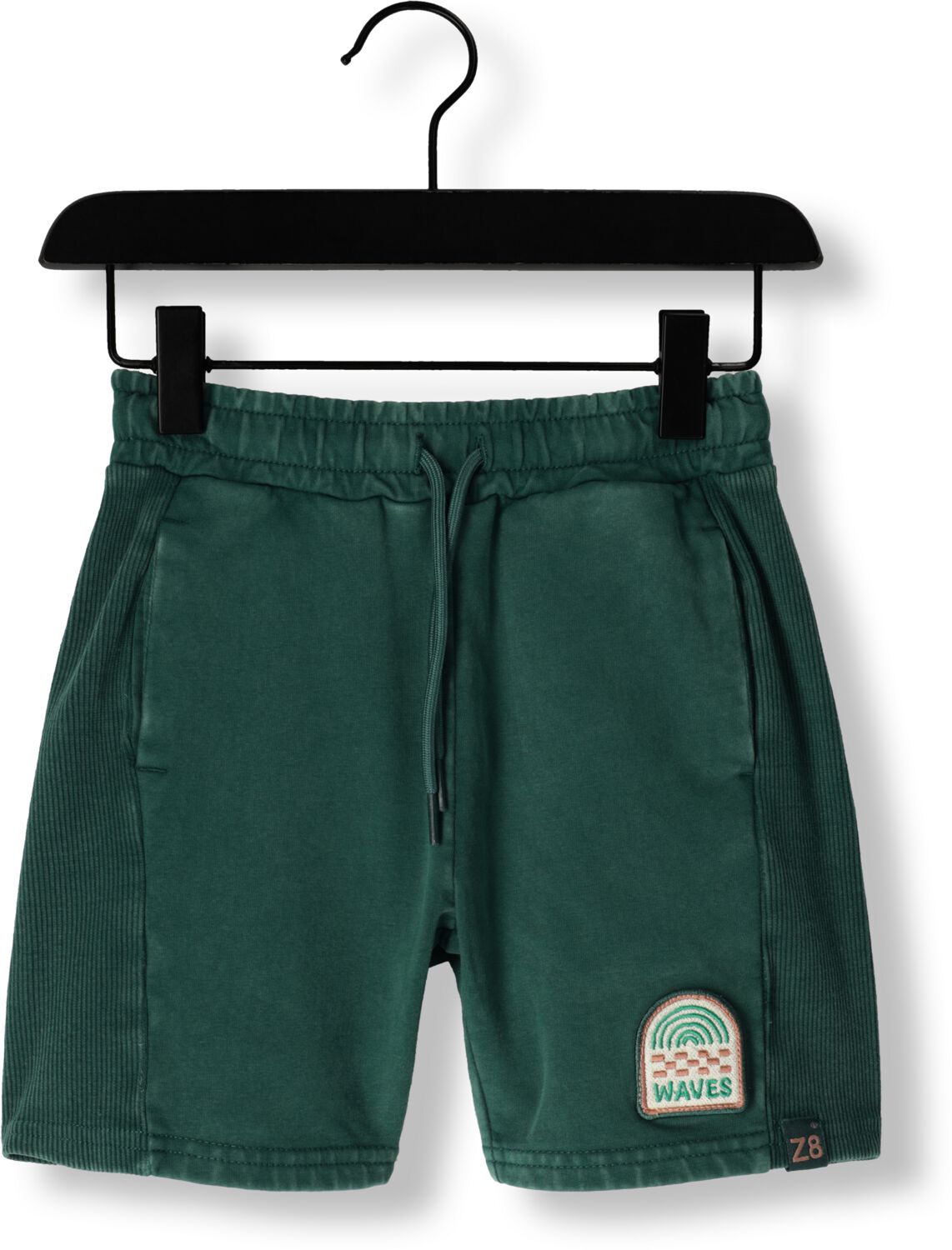 Z8 sweatshort Fabio groen Korte broek Jongens Stretchkatoen Effen 110
