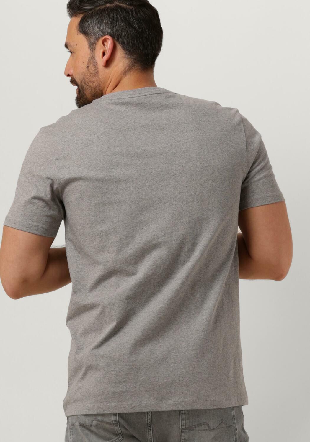 BOSS ORANGE Heren Polo's & T-shirts Tales Lichtgrijs