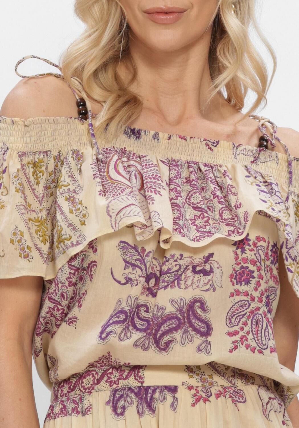 Gele ANTIK BATIK Top JANE TOP - large