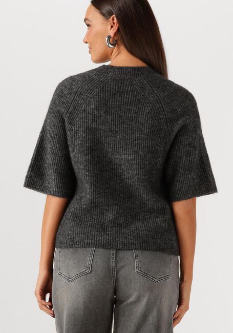 Donkergrijze MSCH COPENHAGEN Top MSCHMILANIA HOPE 2/4 PULLOVER - large