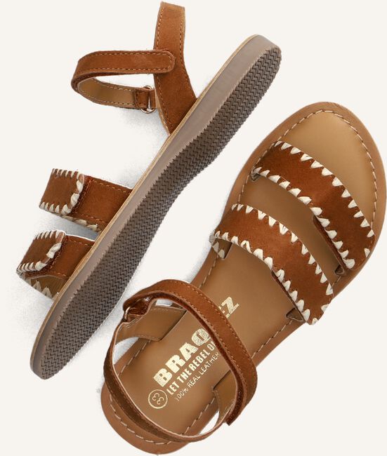 Cognac BRAQEEZ Sandalen STEFFIE SUN Cognac BRAQEEZ Sandalen STEFFIE SUN - large