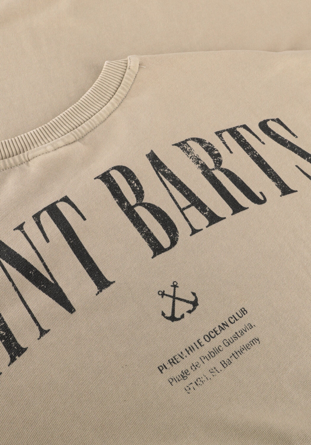 Zand PUREWHITE T-shirt TSHIRT WITH SMALL FRONT LOGO AT SIDE AND BIG BACK PRINT - large